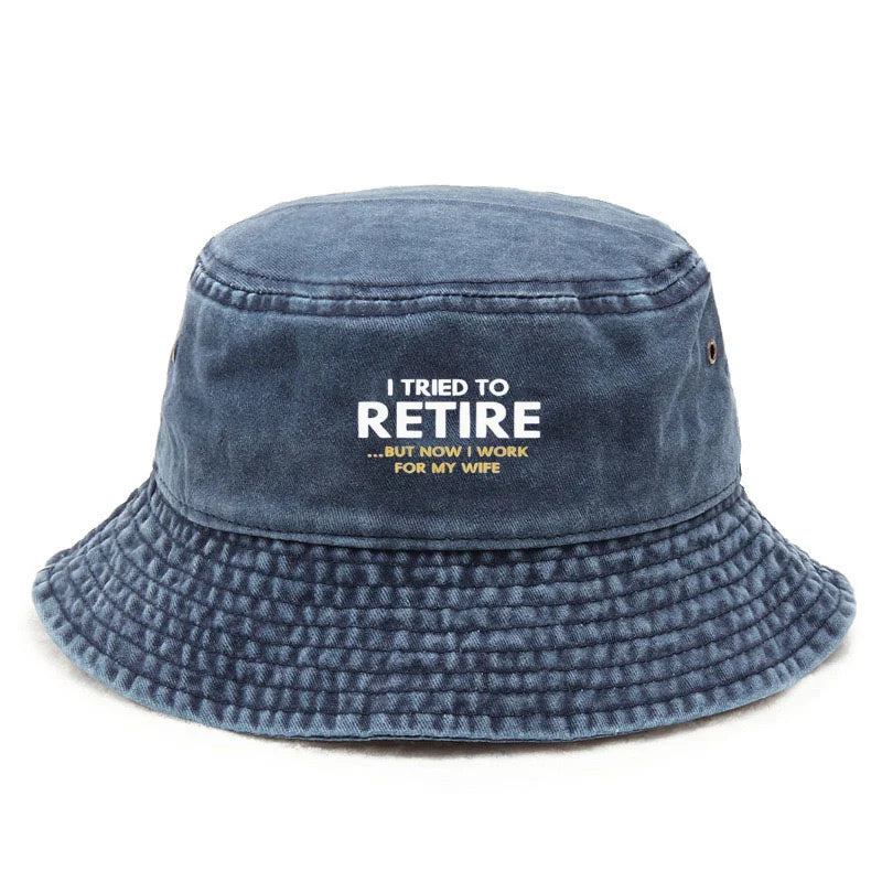 Unisex Vintage Bucket Hat Funny Gift