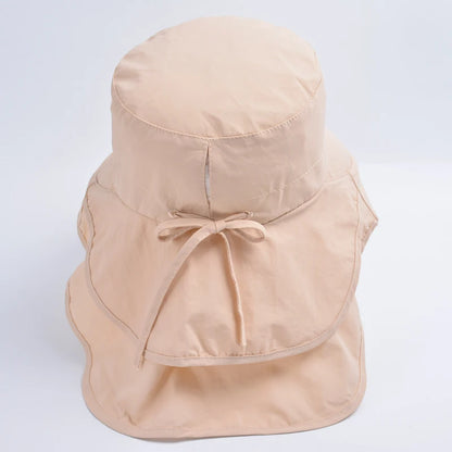 European American Wide Brim Sun Bucket Hat