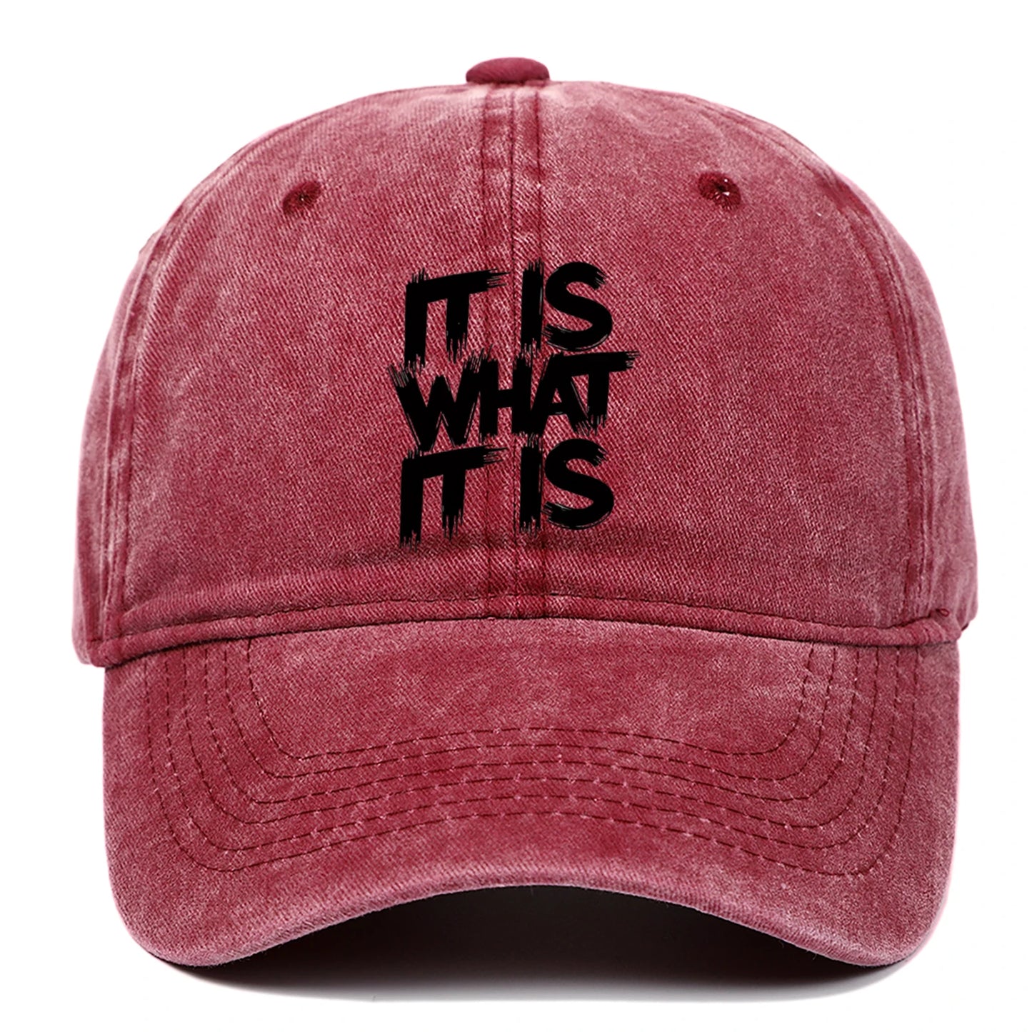 Black Letter Print Casual Street Baseball Cap