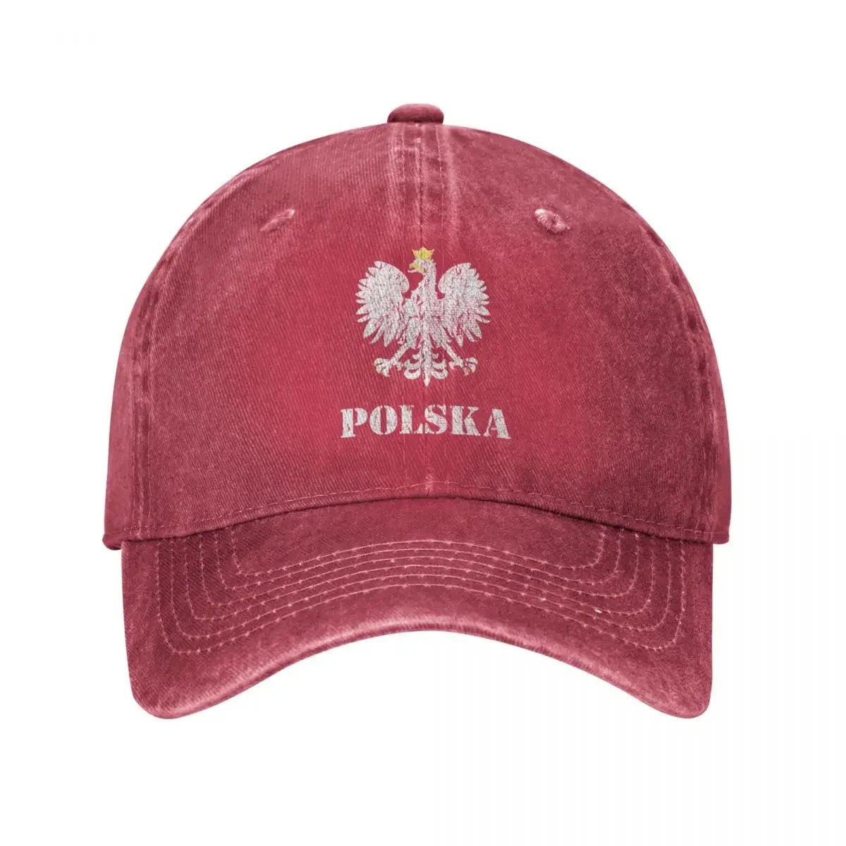 Vintage Poland Eagle Flag Baseball Cap