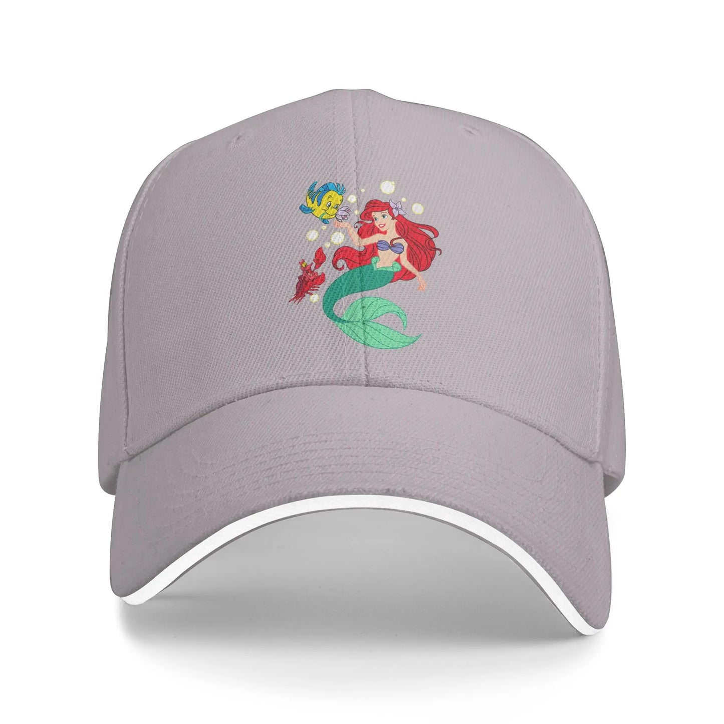 Little Mermaid Ariel Friends Y2K Baseball Cap