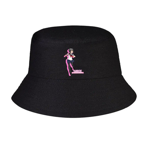 Yandere Simulator Spooky Schoolgirl Anime Graphic Bucket Hat