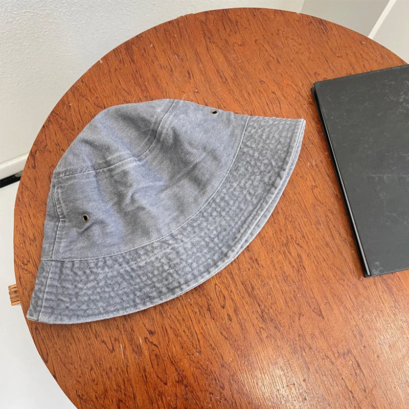 Retro Washed Breathable Fisherman Bucket Hat