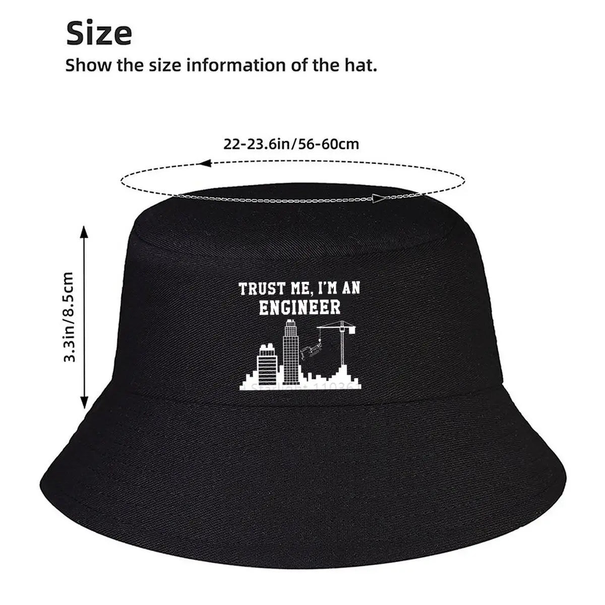 Trust Me Im An Engineer Funny Meme Bucket Hat