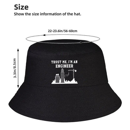 Trust Me Im An Engineer Funny Meme Bucket Hat
