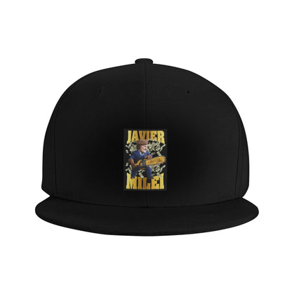 Javier Milei Currency Political Statement Snapback Cap