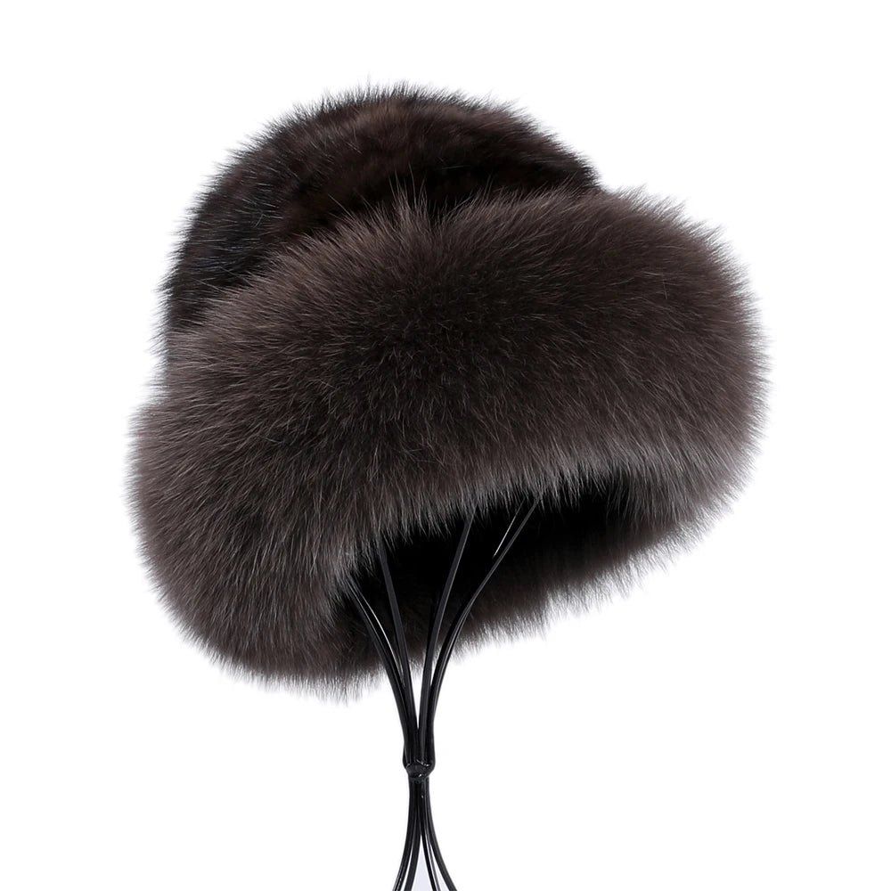 Women's Luxury Sable Fur Bucket Hat