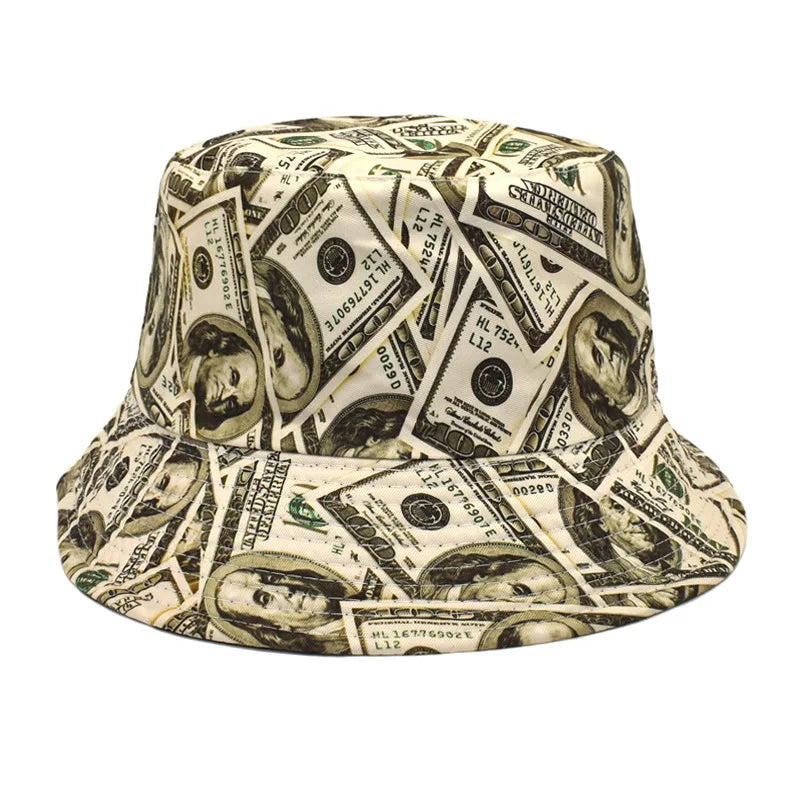 Trendy Printed Streetwear Fisherman Hat