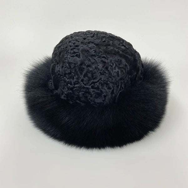 Fluffy Real Fur Winter Bucket Hat