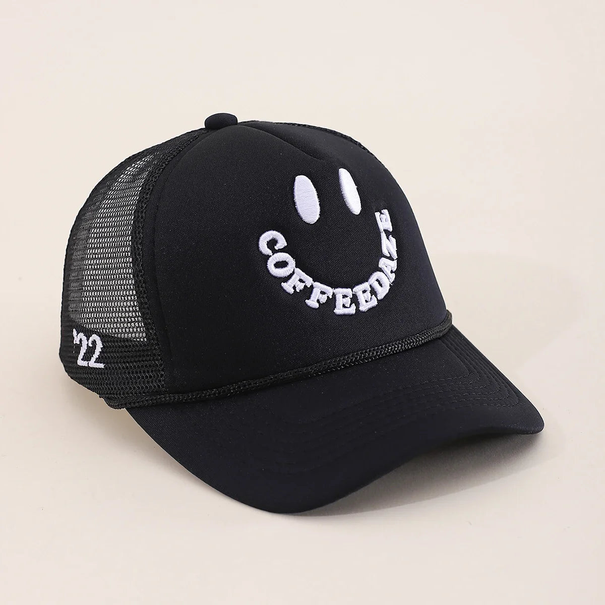 Unisex Five Star Embroidered Mesh Baseball Cap