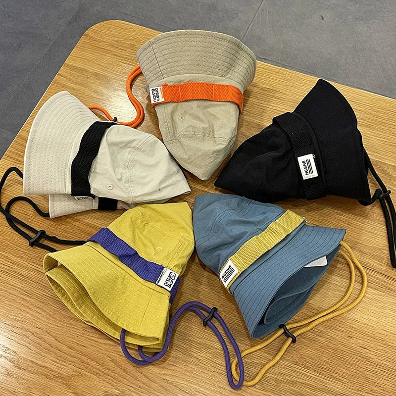 Japanese Wide Brim Sunshade Bucket Hat