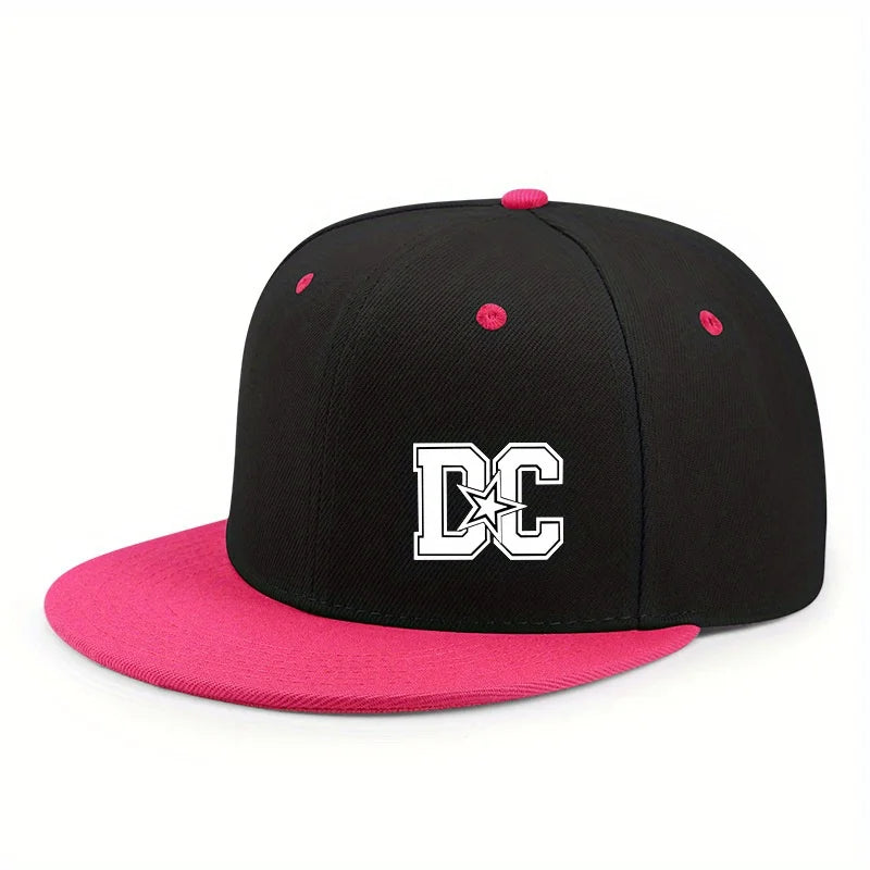 Unisex Letter Print Hip Hop Snapback Cap