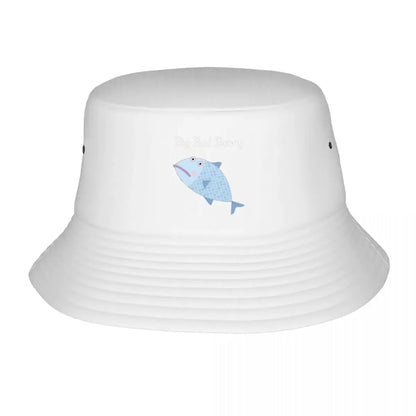 Big Bad Barry Silly Blue Fish Winter Bucket Hat