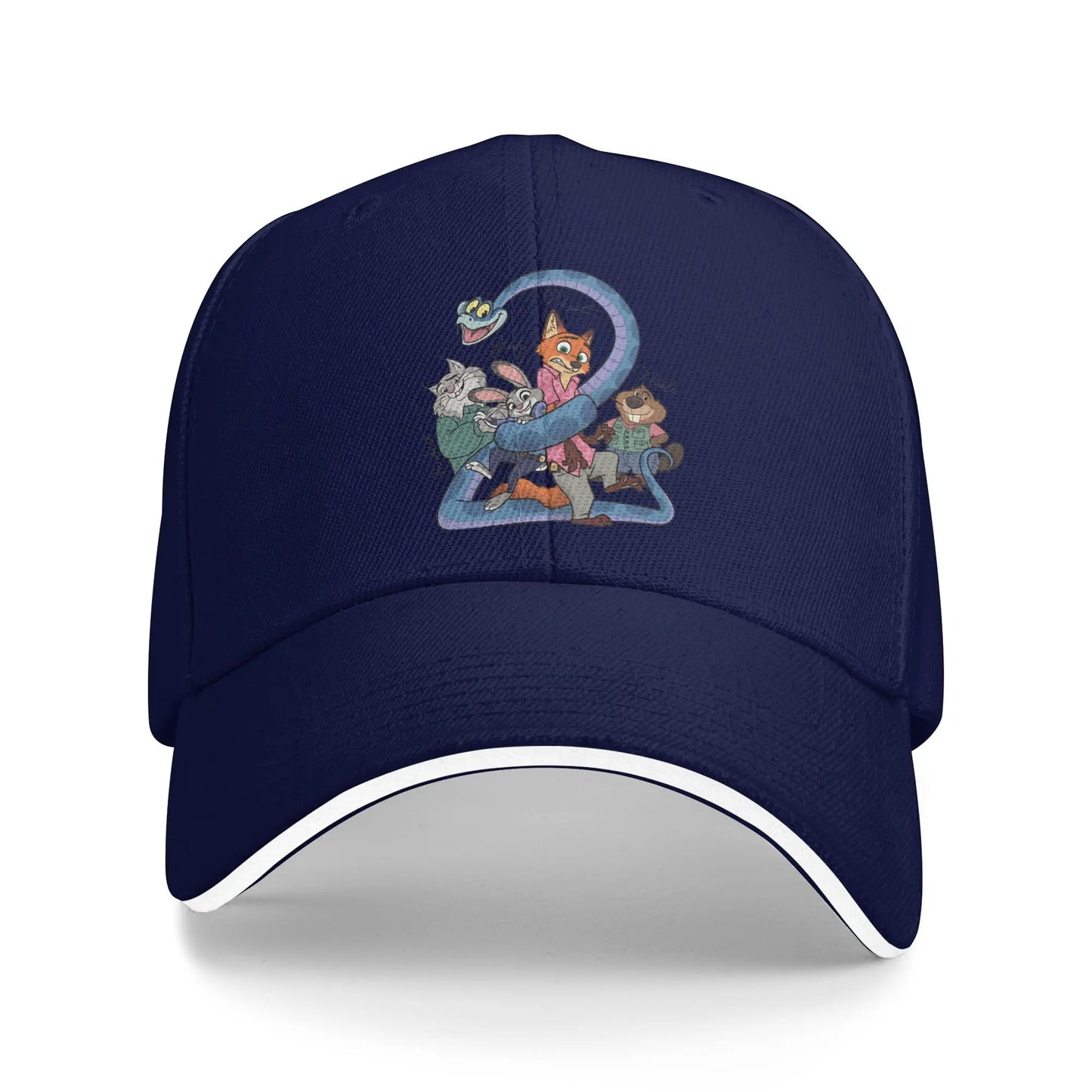 Zootopia Friends Casual Streetwear Snapback Baseball Cap