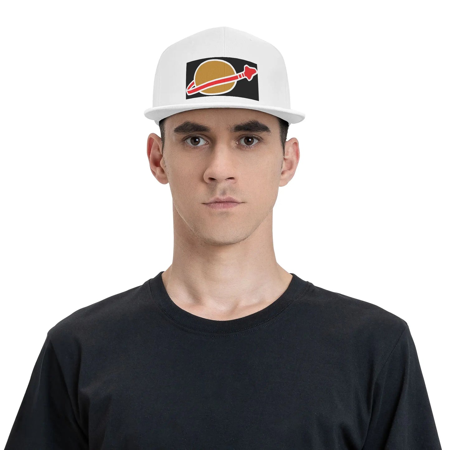 Classic Space Logo Breathable Unisex Snapback Cap
