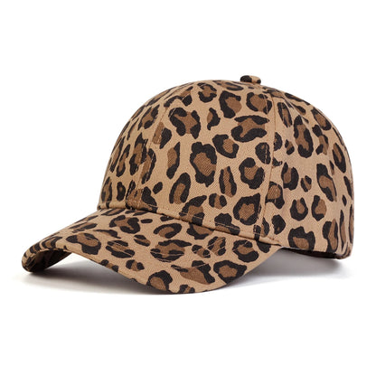 Leopard Print Kids Baseball Cap