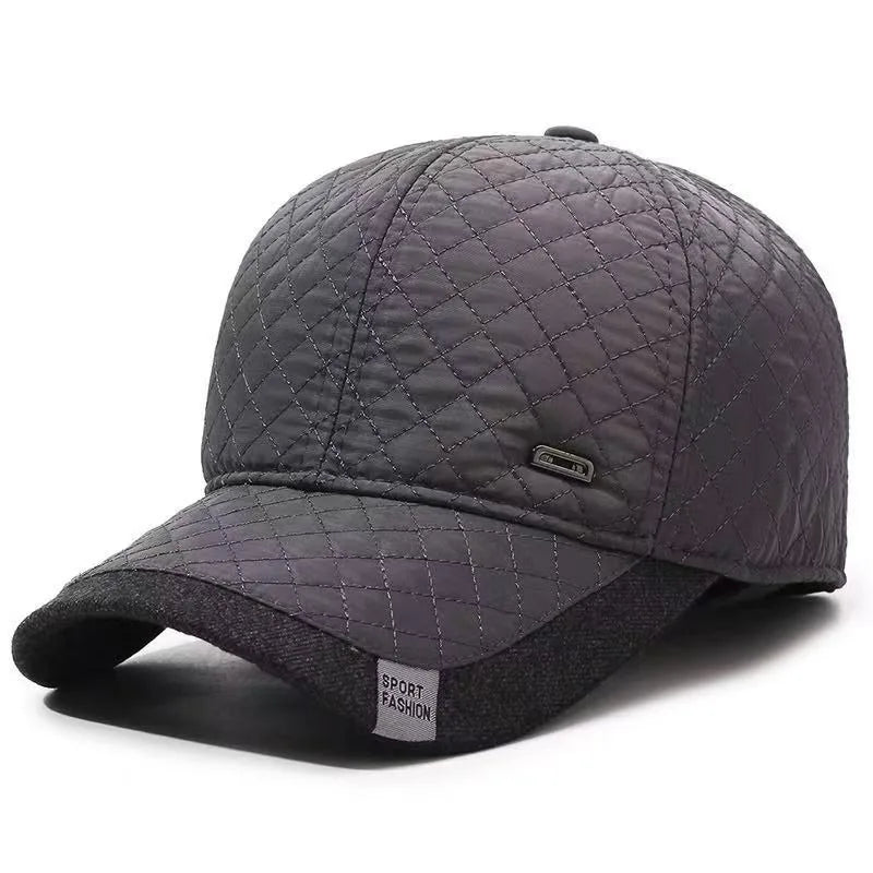 Velvet Ear Flap Duckbill Cap