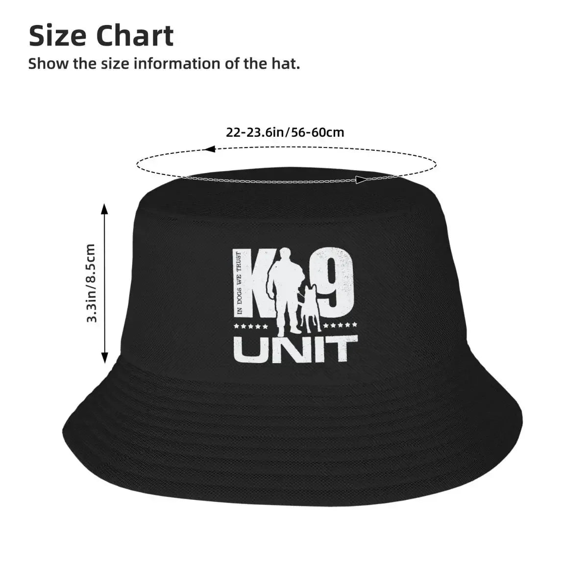 K9 Unit Malinois Dog Harajuku Bucket Hat