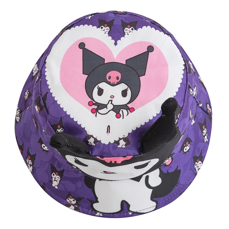 Children’s Sanrio Kuromi 3D Ear Bucket Hat