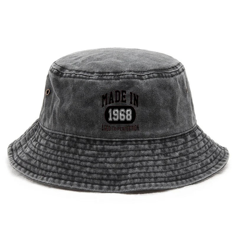 Customize Cotton Washed Vintage Retro Timeless Collector Bucket Hat