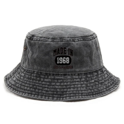 Customize Cotton Washed Vintage Retro Timeless Collector Bucket Hat