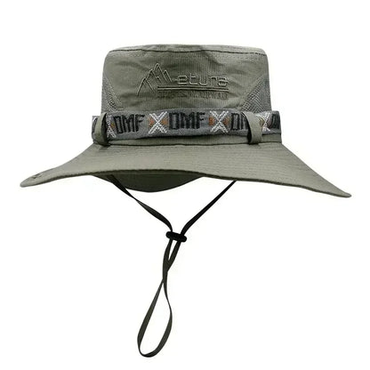 UV Protection Wide Brim Outdoor Bucket Hat