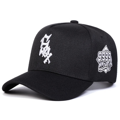 Unisex SOX 9999 Letter Embroidery Baseball Caps