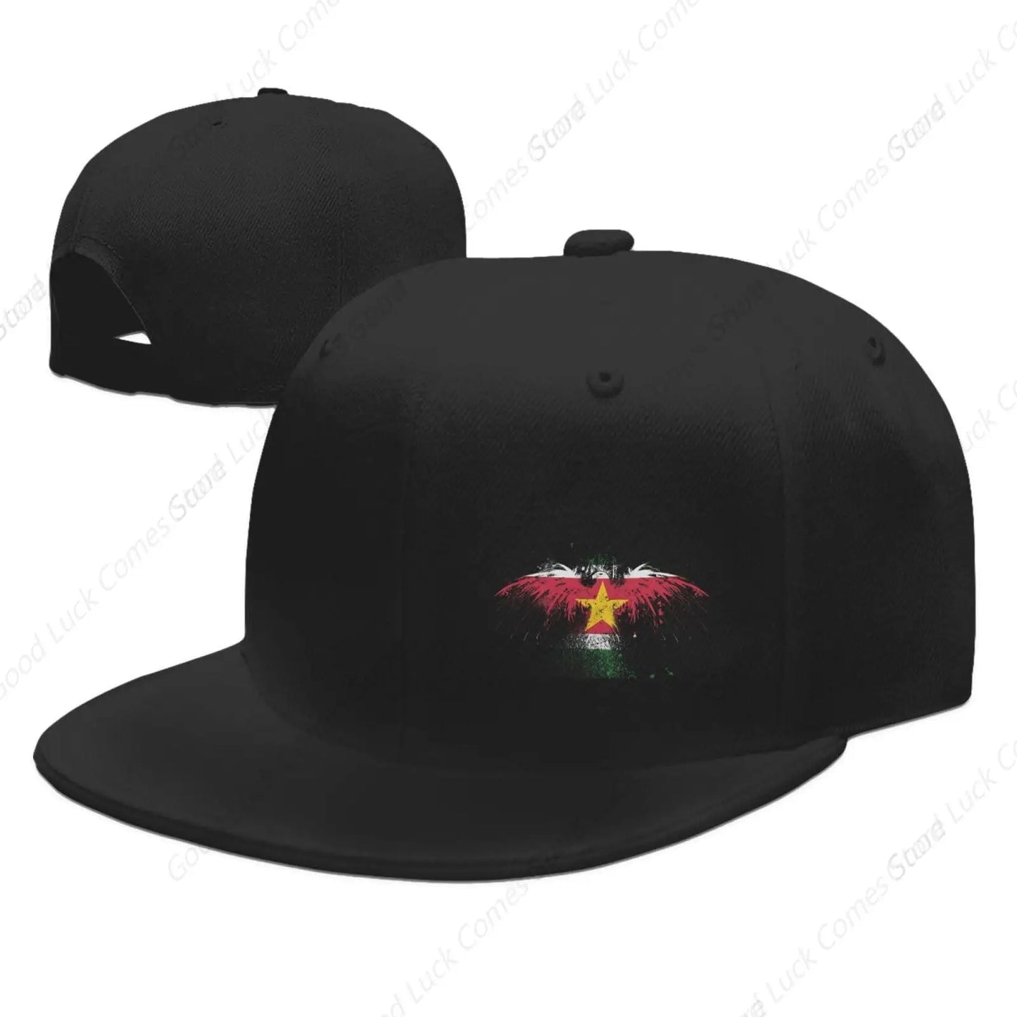 Suriname Eagle Flag Snapback Hat Unisex