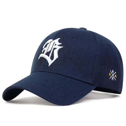 Unisex B Letter Embroidery Baseball Cap
