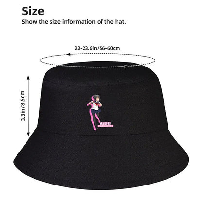 Yandere Simulator Spooky Schoolgirl Anime Graphic Bucket Hat