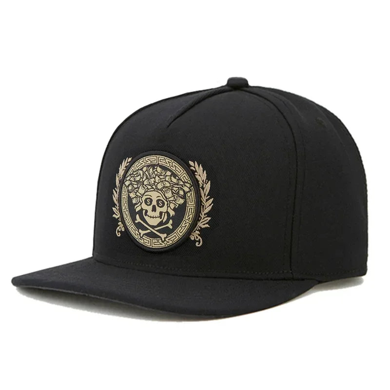 Fashion Luxury Cool Baseball Caps Black Snapback Cap