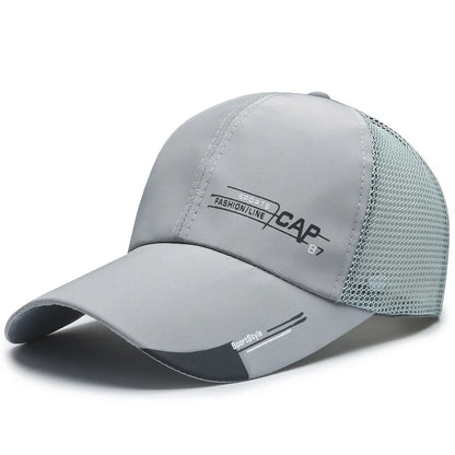 Korean Quick Dry Breathable Mesh Baseball Cap