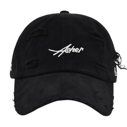 Vintage Washed Distressed Embroidered Unisex Baseball Cap