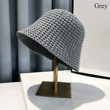 Soft Knit Crochet Bucket Hat