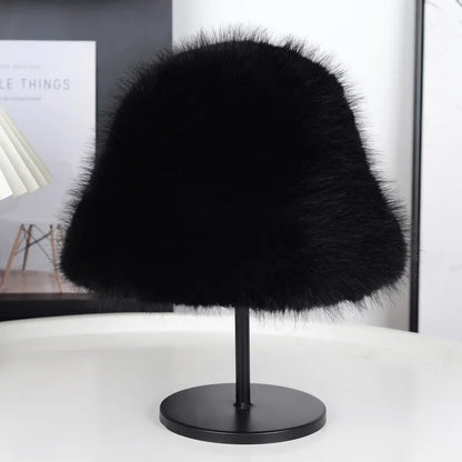 Princess Style Plush Beanie Hat