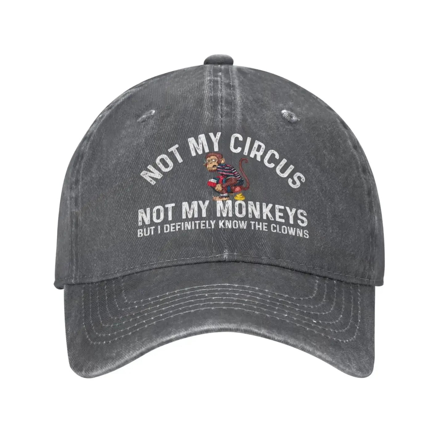 Not My Circus Vintage Dad Baseball Cap