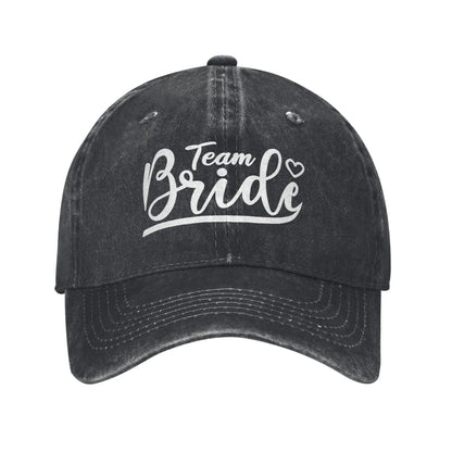 Team Bride Wife To Be Vintage Baseball Cap
