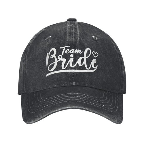 Team Bride Wife To Be Vintage Baseball Cap