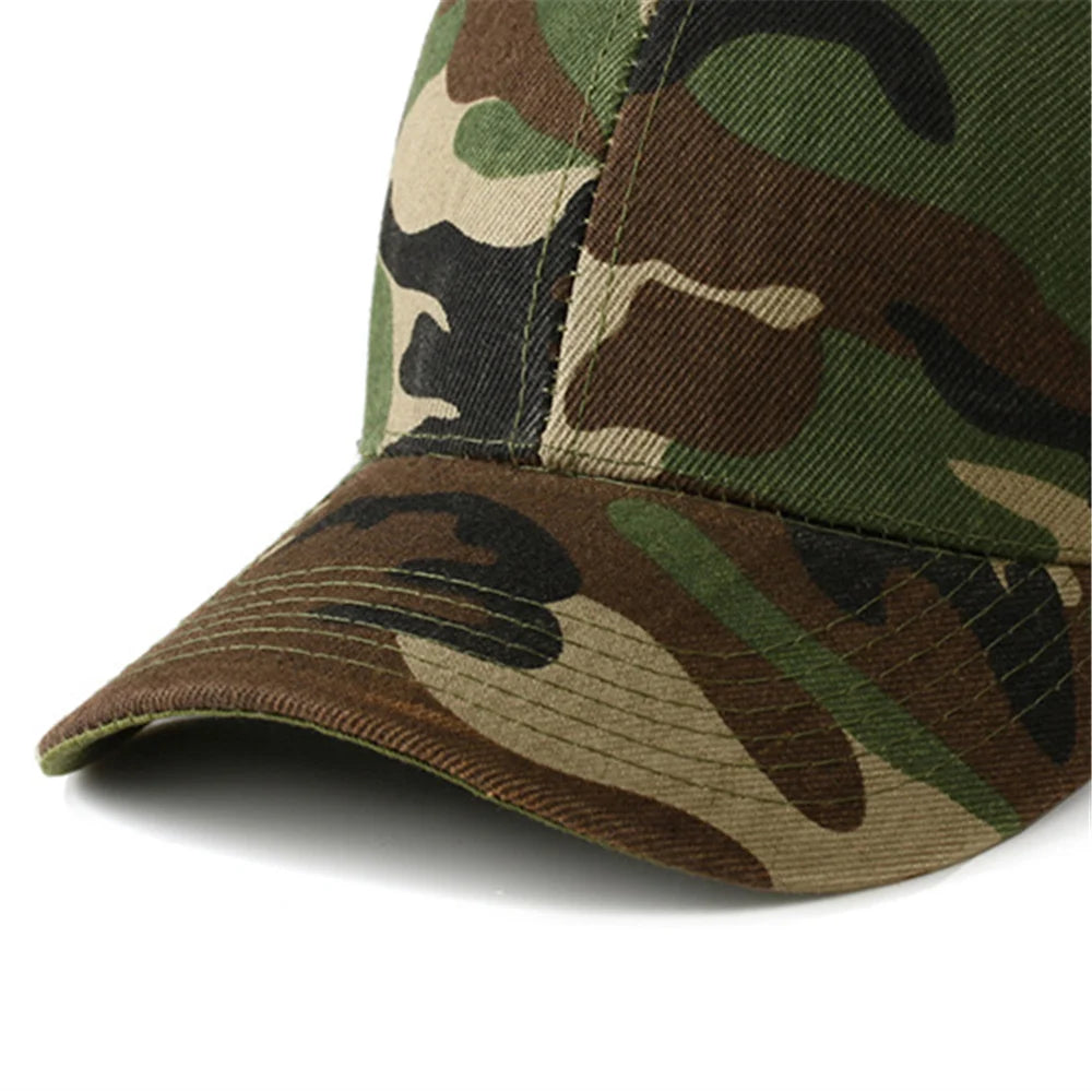 Camouflage Fishing Baseball Cap