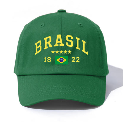 Brasil Print Baseball Cap