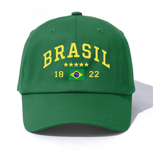 Brasil Print Baseball Cap