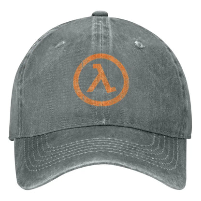 Black Mesa Lambda Denim Vintage Adjustable Baseball Cap