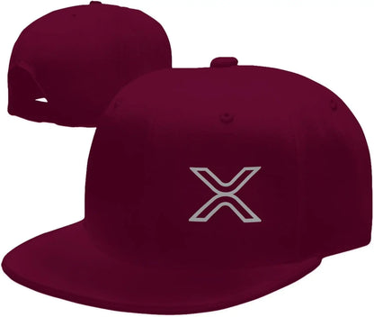 XRP Ripple Trendy Flat Brim Snapback Cap