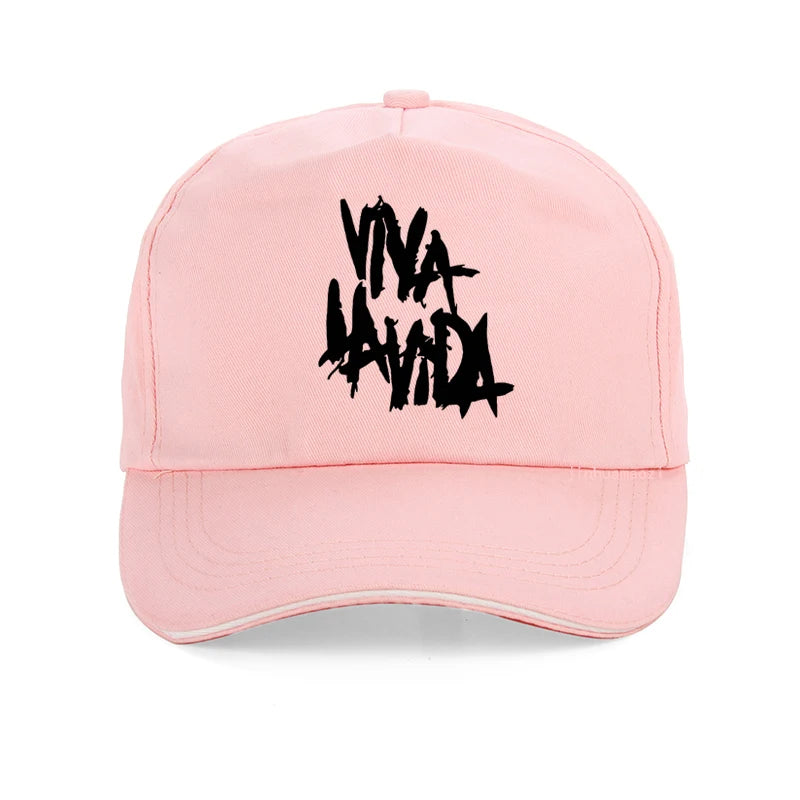 Coldplay Viva La Vida Print Adjustable Baseball Cap