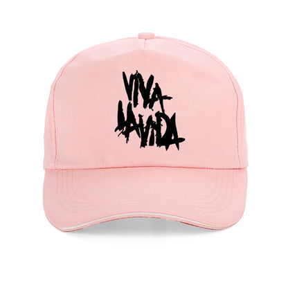 Coldplay Viva La Vida Print Adjustable Baseball Cap