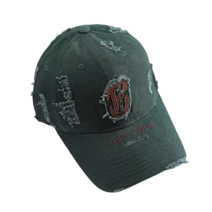 Vintage Letter Duckbill Baseball Cap