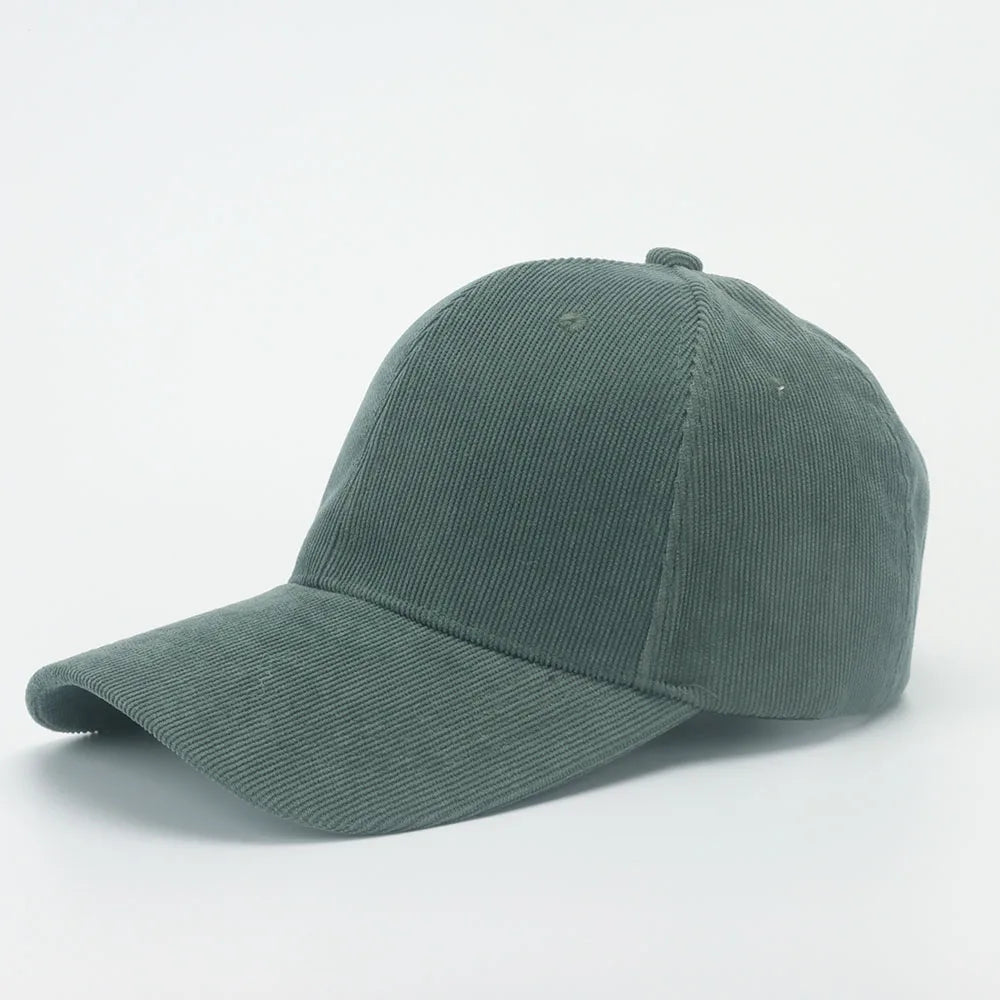 Retro Corduroy Casual Warm Baseball Cap