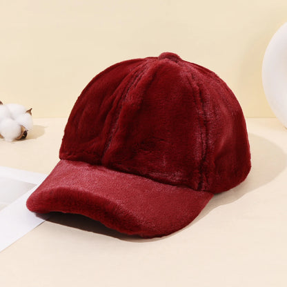 Warm Wool Baseball Cap