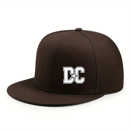 Unisex Letter Print Hip Hop Snapback Cap