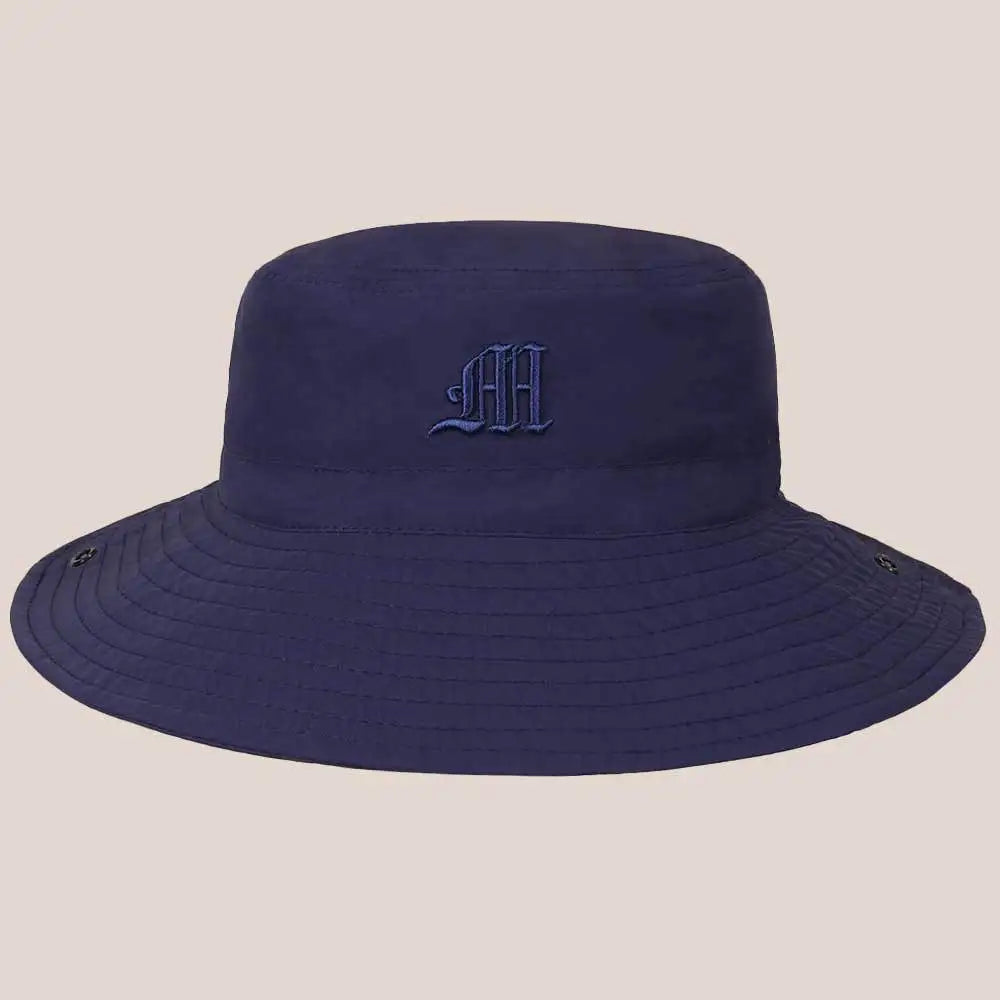 Simple Solid Foldable Big Brim Bucket Hat